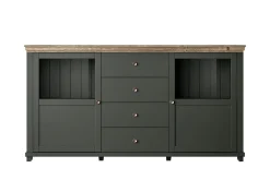 Sideboard & Skjenker-Ivreri skjenk 42x181 cm Natur,Khaki