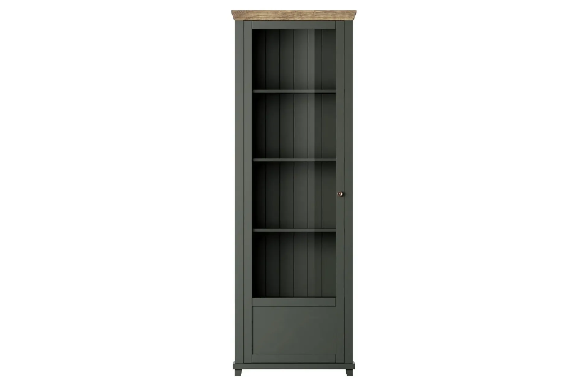 Vitrineskap|Skap-Ivreri Vitrine 42x71 cm Natur,Khaki