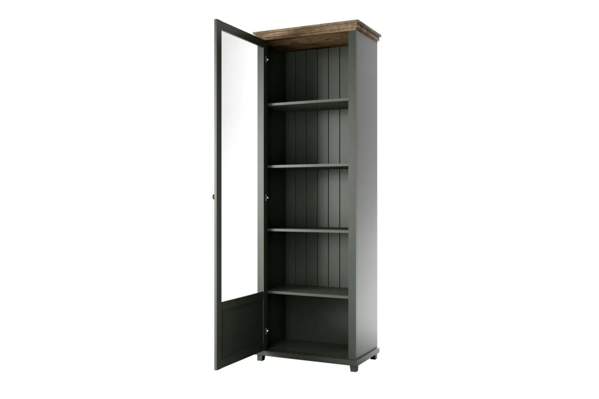 Vitrineskap|Skap-Ivreri Vitrine 42x71 cm Natur,Khaki