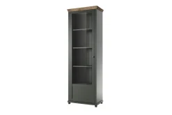 Vitrineskap|Skap-Ivreri Vitrine 42x71 cm Natur,Khaki
