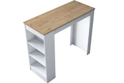 Barmøbler-Iwao Bardisk 50x120 cm Brun/Hvit