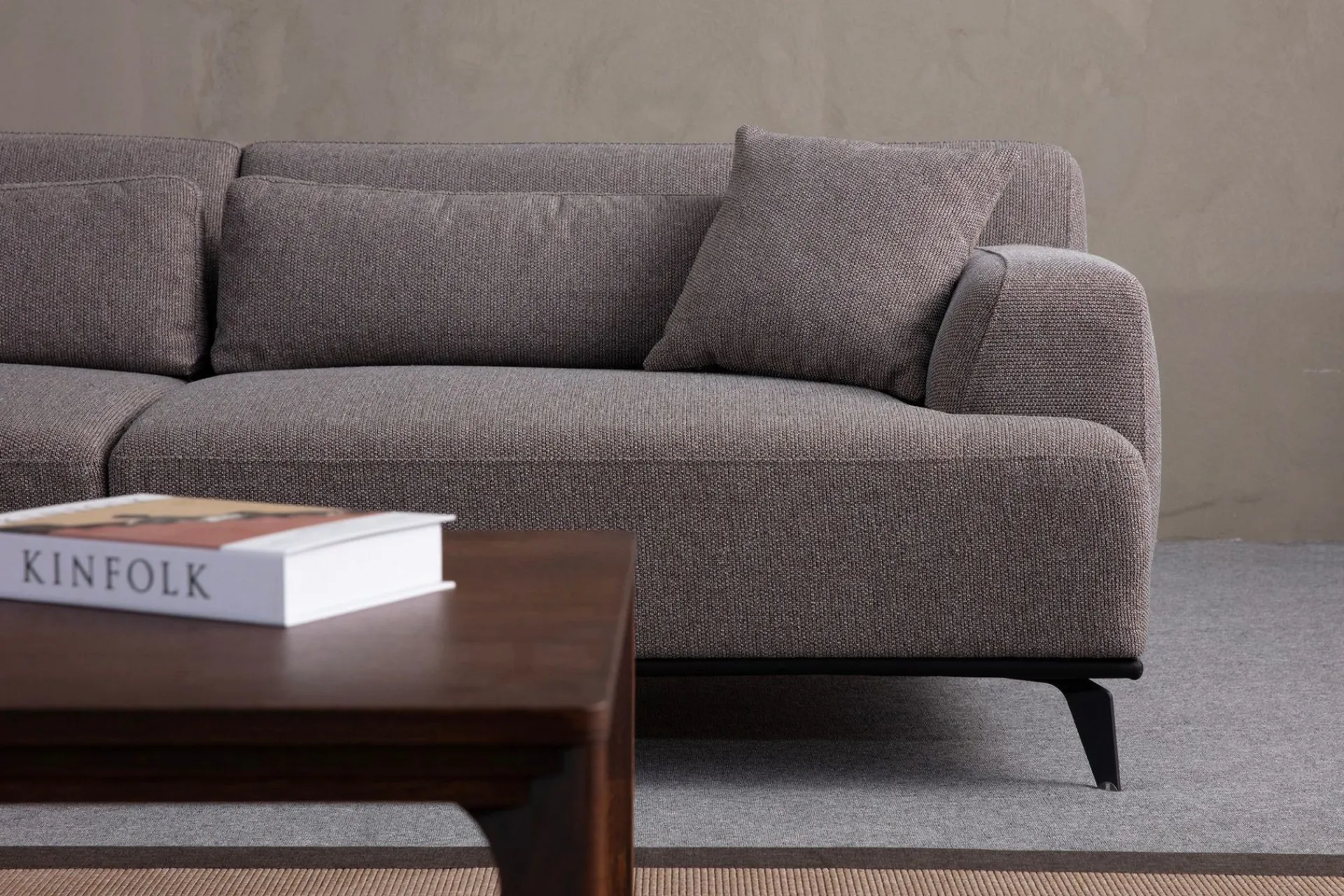 2 Seter Sofa-Jaguar 2-seters Sofa Brun,Grey