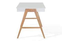 Jahnyia Skrivebord 120 cm med Oppbevaring 2 Skuffer