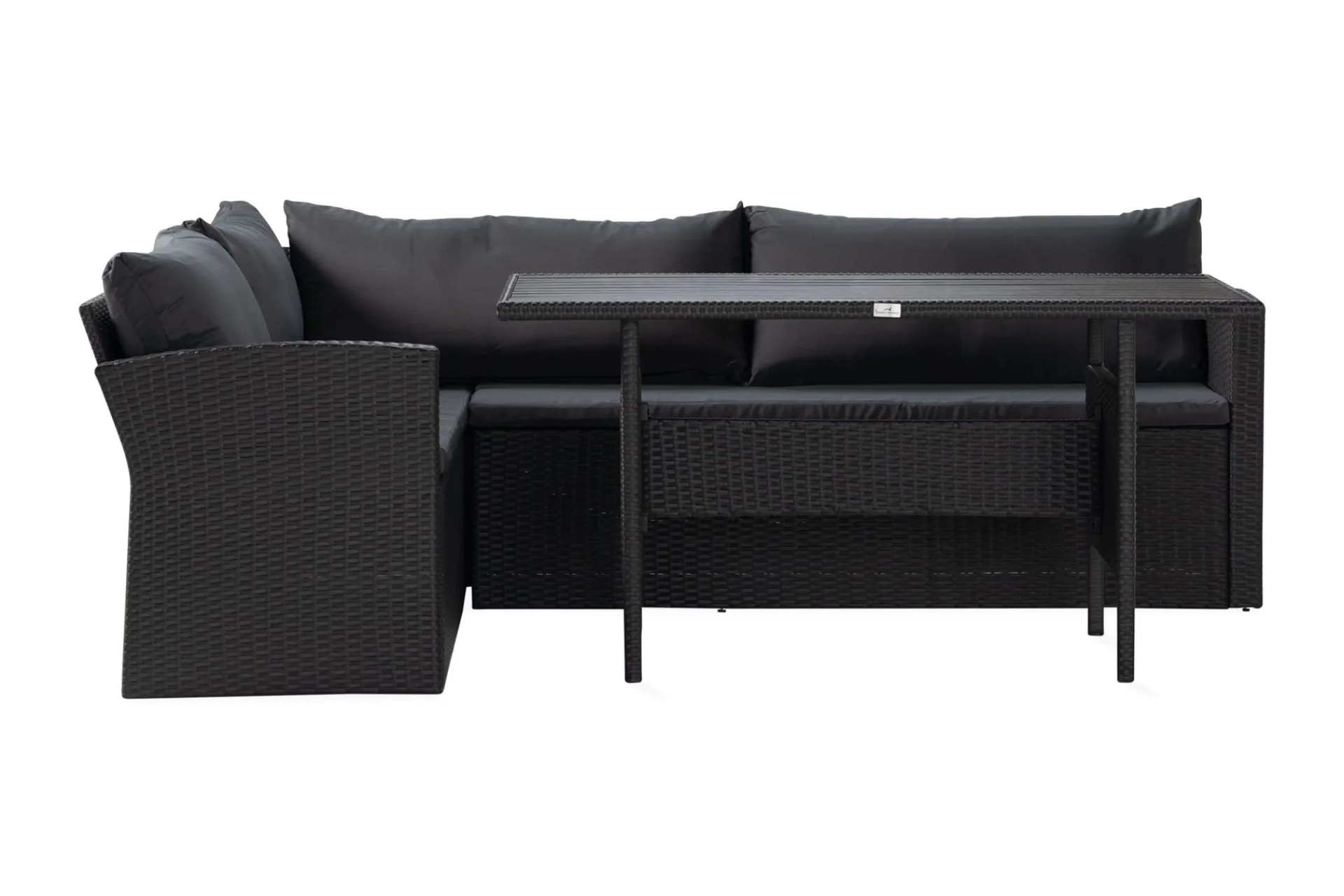 Comfort Garden Puteoppbevaring & Møbelbeskyttelse|Hagemøbler Barn-James Light Sofagruppe 5-seter Svart