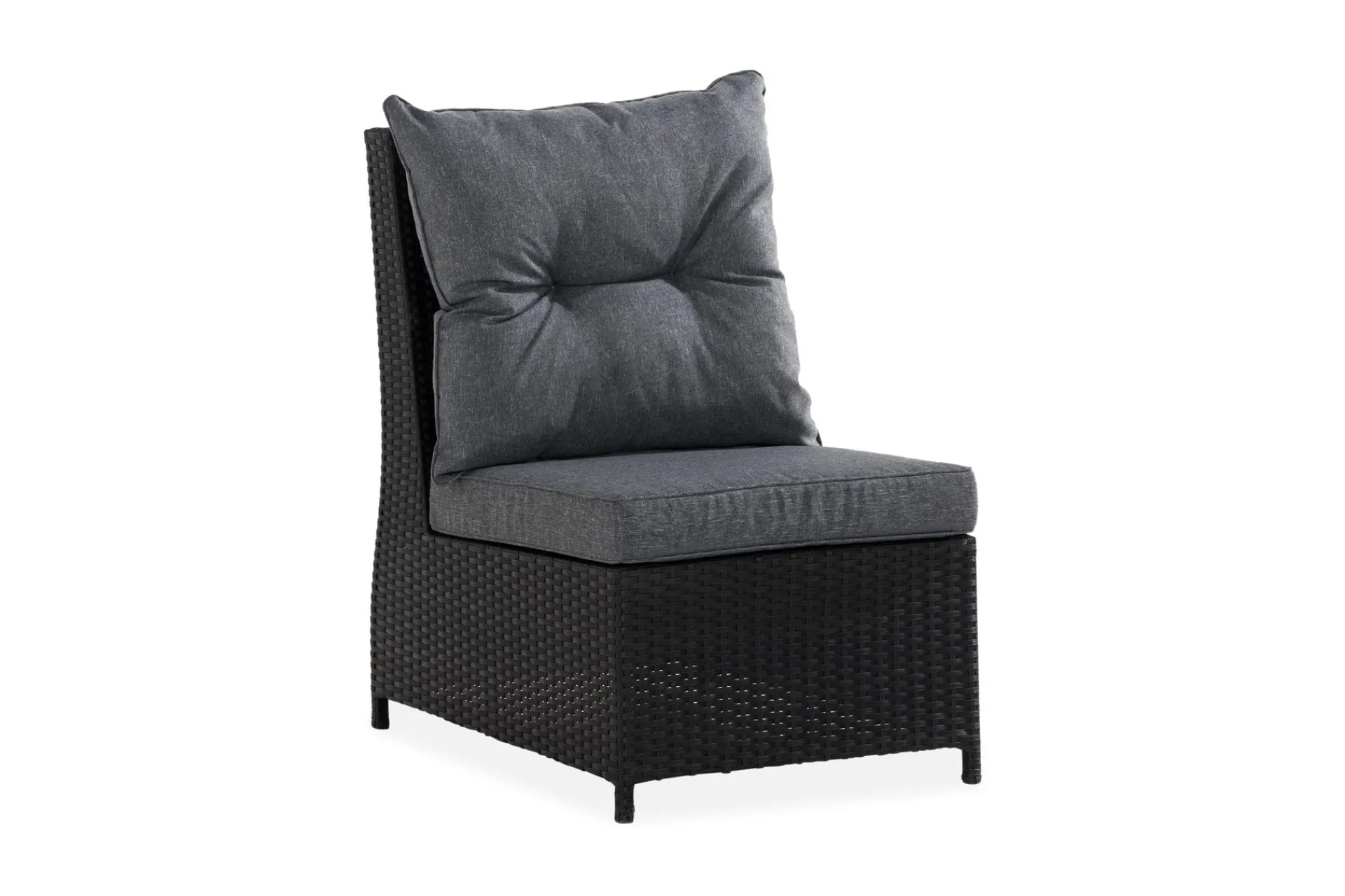 Comfort Garden Moduler|Moduler-James Midtdel Til Sofa Svart