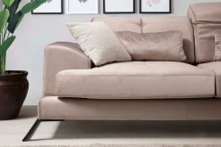 Sofa Med Sjeselong-Jaraad Divansofa Høyre Lys Beige