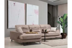 Sofa Med Sjeselong-Jaraad Divansofa Høyre Lys Beige