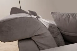 Hjørnesofa|Velour Sofa & Fløyel Sofa-Jaraad Divansofa 3-seters Grey