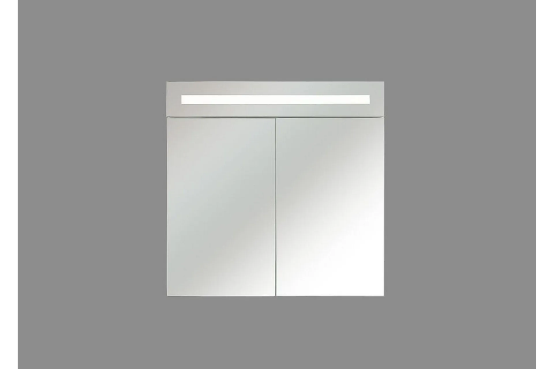 Baderom-Jaramillo Skap til Badet 60 cm Speil med LED-belysning Hvit