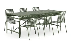 Comfort Garden Spisegrupper Hage|Puteoppbevaring & Møbelbeskyttelse-Jarva utendørs spisegruppe 200 cm med 6 Jarva spisestoler
