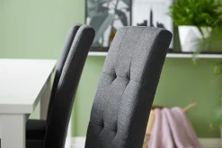 Basic Home Spisegrupper-Jasmin Spisegruppe 180 cm Rektangulært spisebord med 6 Viktor Spisestoler Hvit