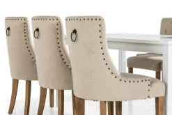 Basic Home Spisegrupper-Jasmin Spisegruppe med 6 Viktoria Stoler Hvit
