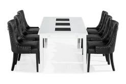 Basic Home Jasmin Spisegruppe med 6 Tuva Lenestol