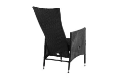 Comfort Garden Jenny spisestol utendørs justerbar – justerbar utendørs lenestol i kunstrotting