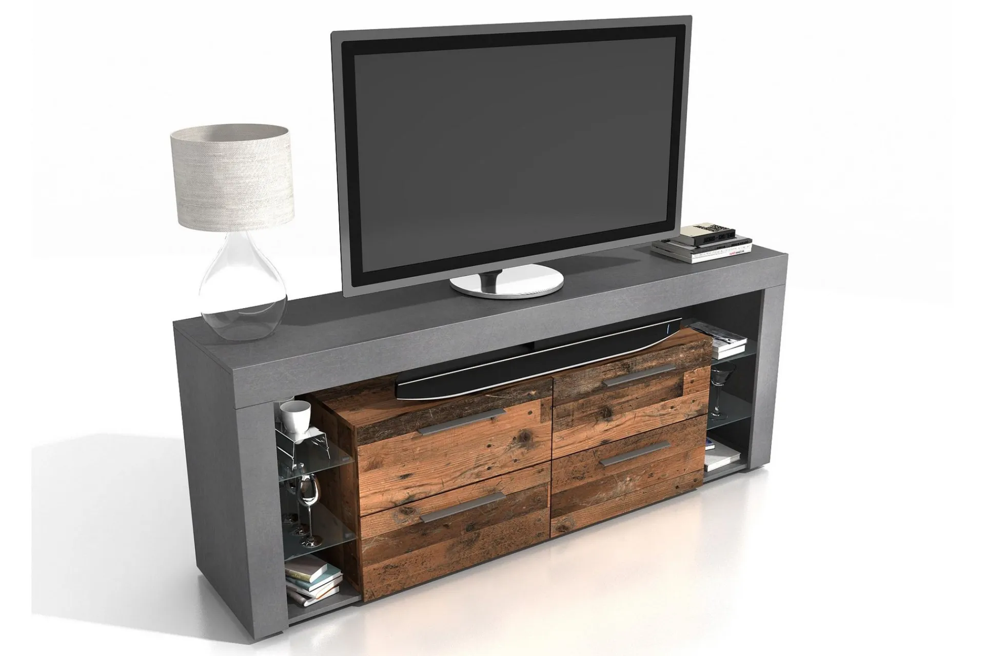 Tv-Benk & Mediabenk-Jernae TV-Benk 180 cm Brun