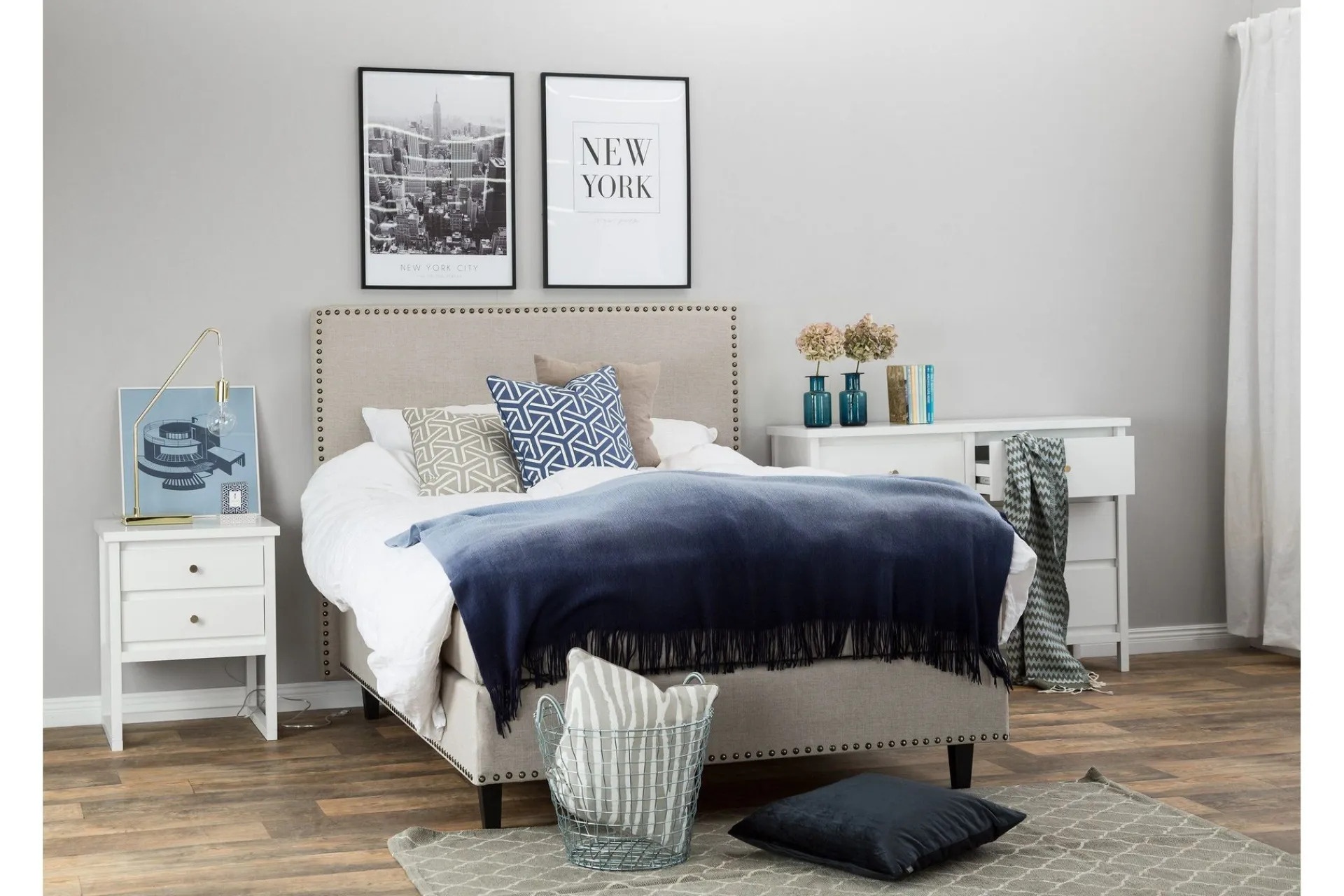 Beds by Brøge Jolie Sengegavl 145x120 cm Lav