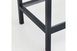 Bokhylle-Jorrel Bokhylle 165x80 cm Svart