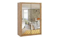 Garderober & Garderobesystem-Julissa Garderobe 150 cm med Speil Tre/Natur