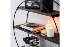 Vegghylle-Jundiai Vegghylle 60x15 cm 3 Hyller Svart