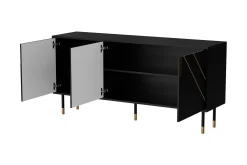 Scandinavian Choice Oppbevaringsskap|Skap-Juniskär Highboard Svart