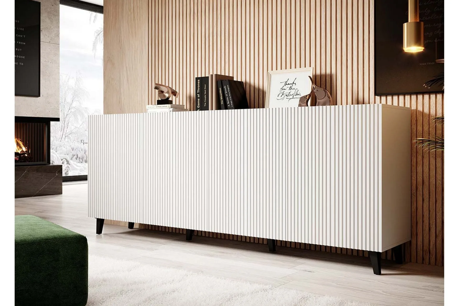 Scandinavian Choice Juniskär Skjenk med oppbevaring 40x82x200 cm