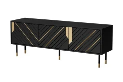 Scandinavian Choice Tv-Benk & Mediabenk-Juniskär TV-benk 154 cm Svart