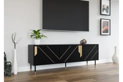 Scandinavian Choice Tv-Benk & Mediabenk-Juniskär TV-benk 154 cm Svart