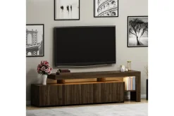 Tv-Benk & Mediabenk-Jurukovo TV-benk 192x37 cm Brun