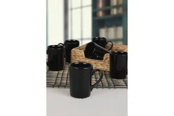 Mugger & Kopper-Kaffeservering 6- pk Svart