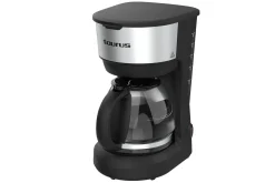 Kaffemaskin & Kaffetilbehør|Kjøkkenutstyr-Kaffetrakter Taurus Verona 6 Kopper Inox Svart,Sølv