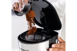 Kaffemaskin & Kaffetilbehør|Kjøkkenutstyr-Kaffetrakter Taurus Verona 6 Kopper Inox Svart,Sølv