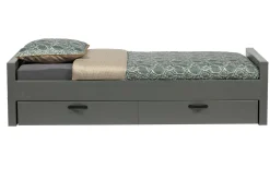 WOOOD Sengetilbehør & Sengegavl-Kahe Sengeskuff 92x198 cm Svart,Grey
