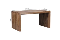 Wohnling Kanaria Skrivebord 160 cm