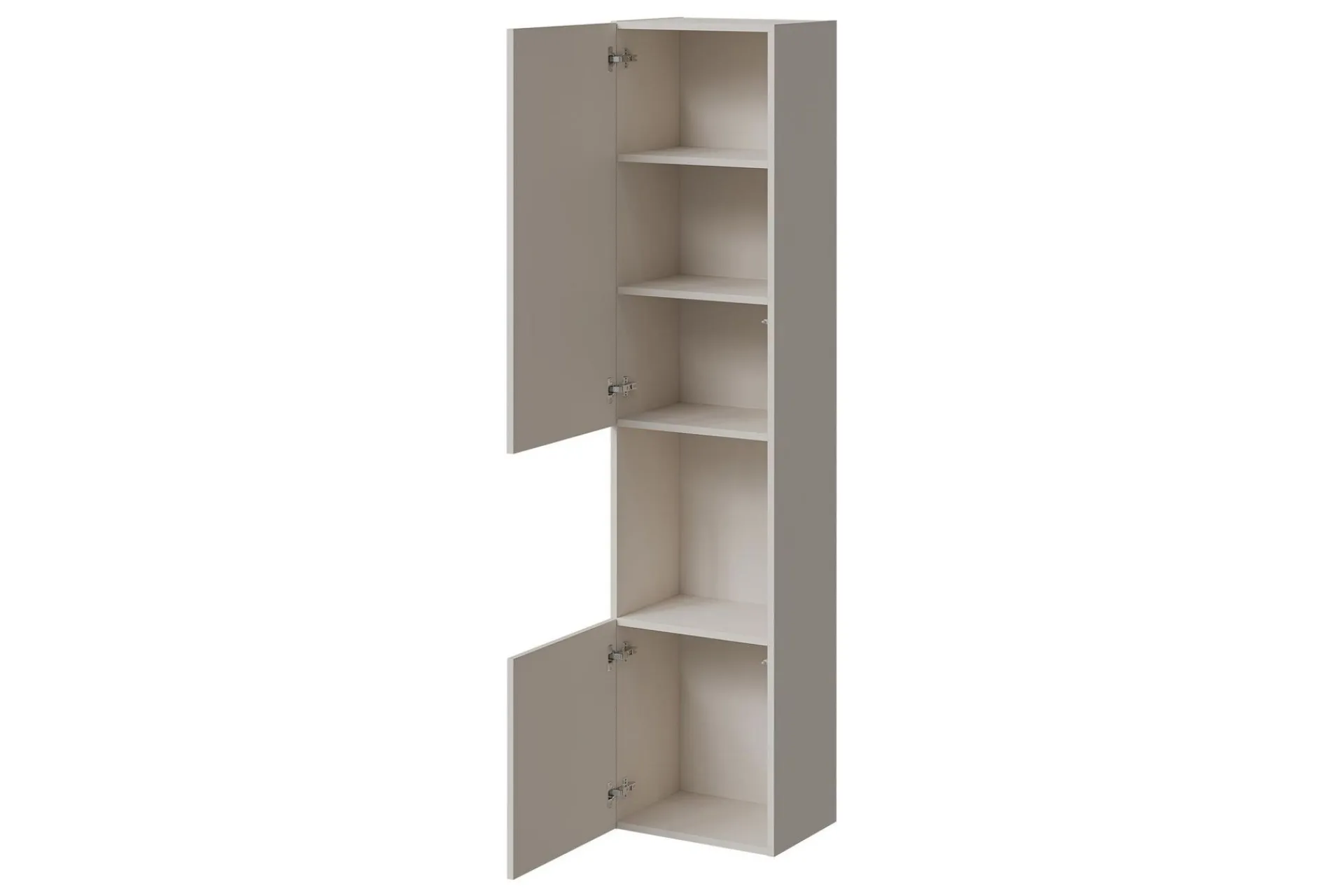 Vitrineskap|Skap-Kangana Vitrineskap 40x180 cm Beige