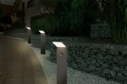 Trio Lighting Fasadebelysning|Utelampe-Kanter Lysstolpe LED