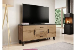 Kommode|Entrekommode-Kardos Kommode 45x150 cm Svart,tre