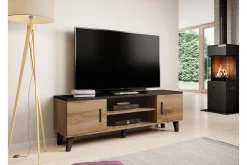 Tv-Møbelsett-Kardos Tv-møbelsett 160 cm Svart,tre