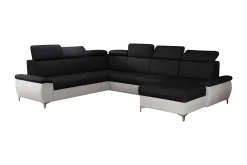 Sovesofaer-Karkula Hjørnesofa Høyre Haze 17 + Malmen 5