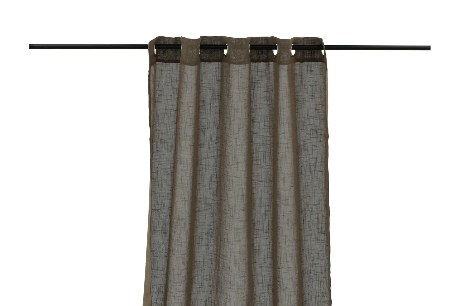 Venture Home Gardinlengder|Gardinkappe-Kaya Gardin metallringer 140x290 cm Brun