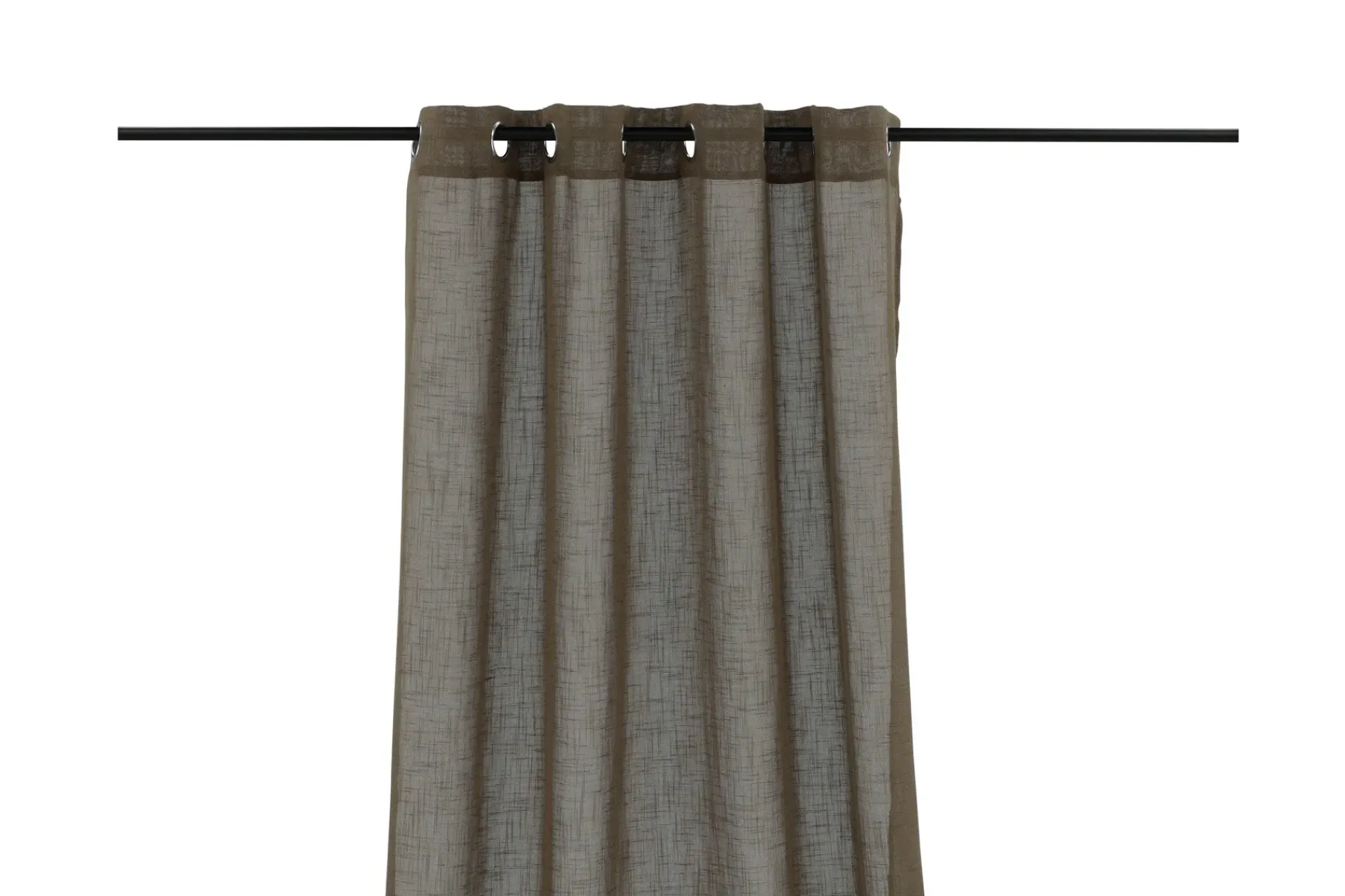 Venture Home Gardinlengder|Gardinkappe-Kaya Gardin metallringer 140x290 cm Brun