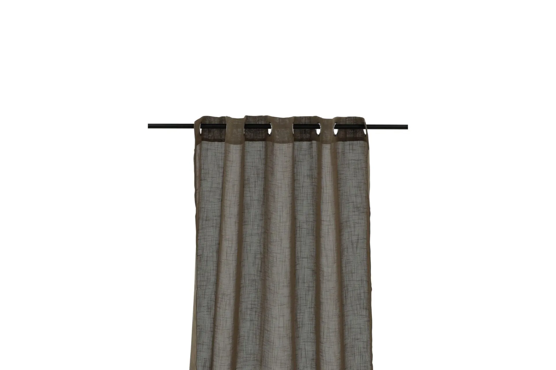 Venture Home Gardinlengder|Gardinkappe-Kaya Gardin metallringer 140x290 cm Brun