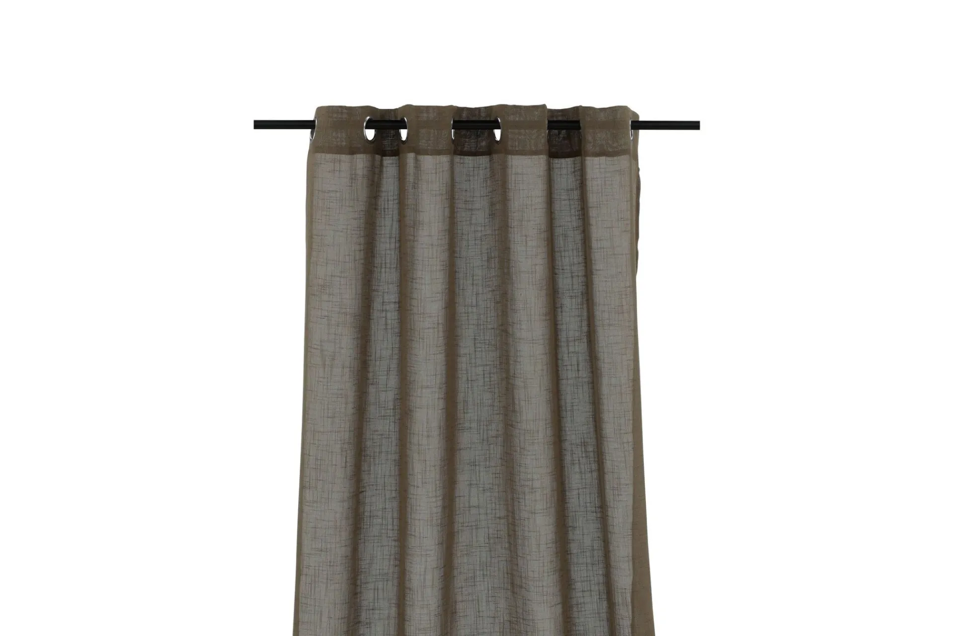 Venture Home Gardinlengder|Gardinkappe-Kaya Gardin metallringer 140x290 cm Brun