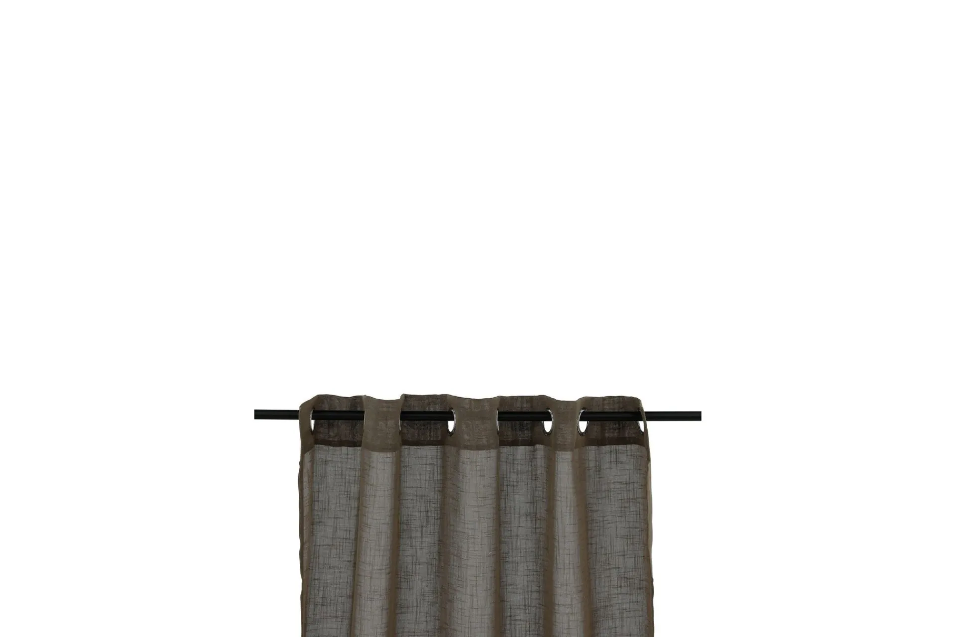Venture Home Gardinlengder|Gardinkappe-Kaya Gardin metallringer 140x290 cm Brun