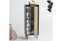 Oppbevaringsskap|Skap-Keachi Highboard 50x30 cm Antracit