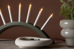 Venture Home Julelys|Adventsstake-Kebnekaise Lysestake Grønn