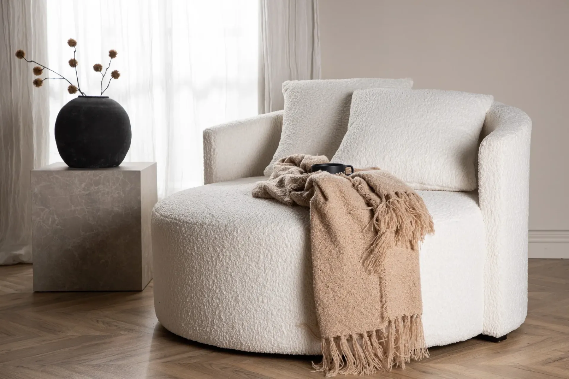 Venture Home 2 Seter Sofa-Kelso 2-seters Sofa Beige