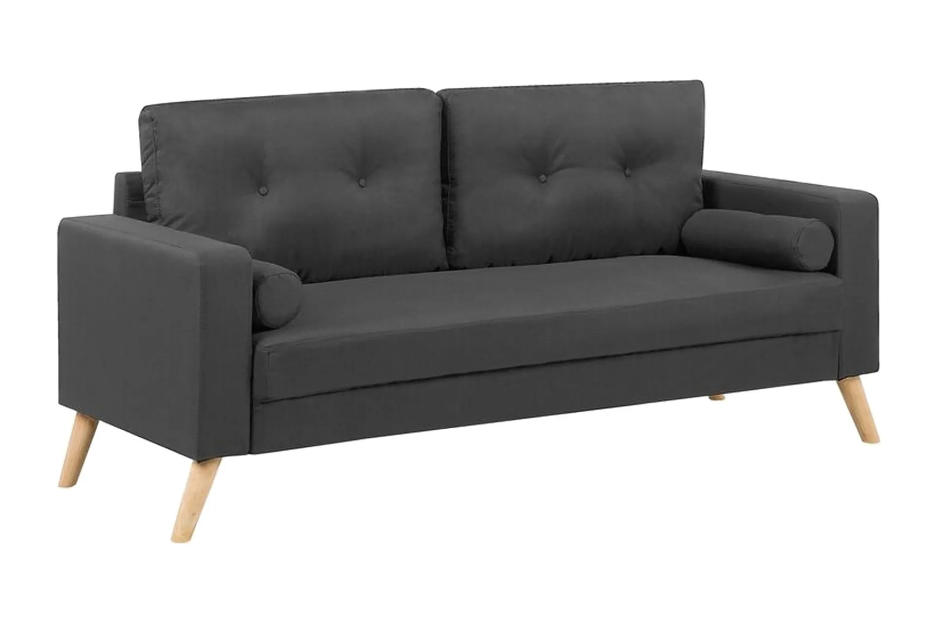 2 Seter Sofa-Kemsley Sofa Mørkegrå