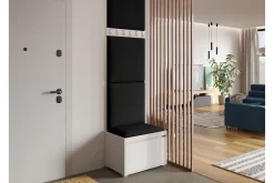 Oppbevaringsskap|Skap-Kenmare Highboard Black/White Svart/Hvit