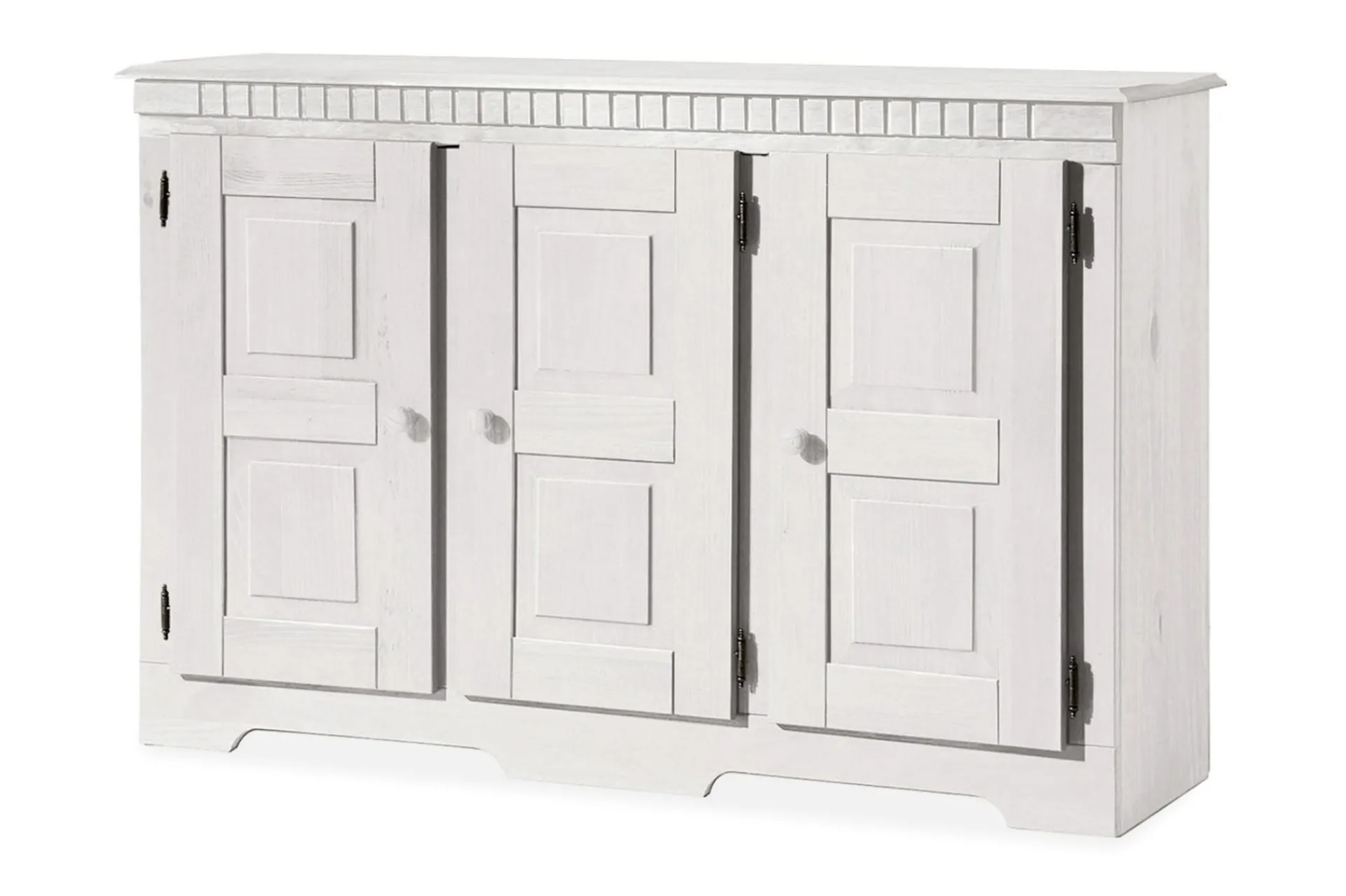 Loft24 Sideboard & Skjenker-Kersey Skjenk 121 cm Hvit