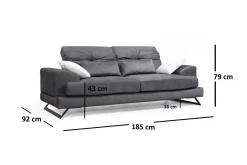 Killem 2-Seter Sofa